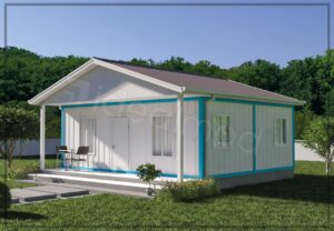 Konteyner Ev 49 m² 8 Konteyner Ev 49 m² - Görsel 3