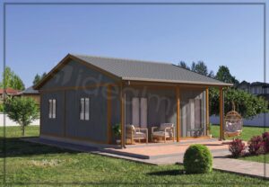 Konteyner Ev 48 m² - Görsel 4
