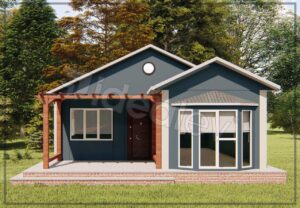55 m2 Kampanyalı 2+1 Prefabrik Ev