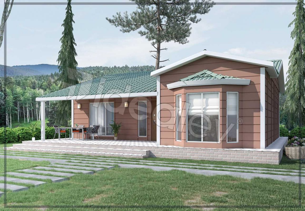 Süper Kampanyalı 100 m2 3+1 Prefabrik Ev Prefabrik Evim