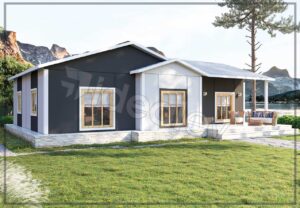 Süper Kampanyalı 113 m2 4+1 Prefabrik Ev - Görsel 3