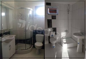 Prefabrik Ev 85 m² 3+1 Süper Kampanyalı 45 Prefabrik Ev içi banyo görünümü