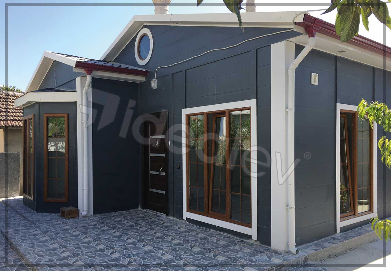 Prefabrik Ev 55 m² 2+1 Kampanyalı Prefabrik Evim