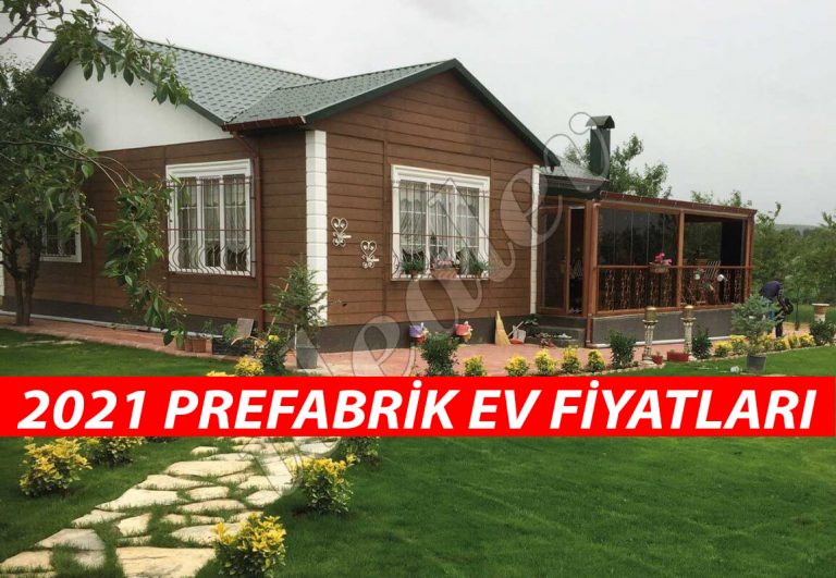 prefabrik ev ruhsat harçları 2021