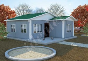 Ekonomik 49m² Prefabrik Ev