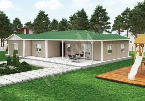 Ekonomik 166m² Prefabrik Ev