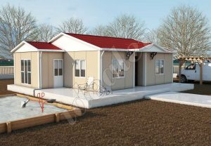 Ekonomik 72m² Prefabrik Ev