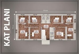 Alternative view of Prefabrik Ofis 318 m²