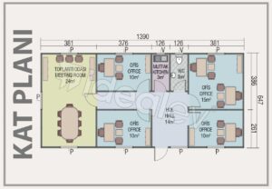 Alternative view of Prefabrik Ofis 89 m²
