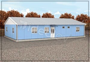 Prefabrik Ofis 136 m² 2