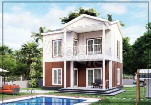 110 m2 Kampanyalı Dubleks Prefabrik Ev 11 110 m2 Kampanyalı Dubleks Prefabrik Ev - Görsel 4