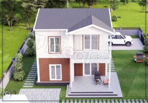 110 m2 Kampanyalı Dubleks Prefabrik Ev 12 110 m2 Kampanyalı Dubleks Prefabrik Ev - Görsel 5