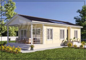 78 m2 Kampanyalı 2+1 Prefabrik Ev - Görsel 5