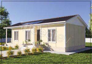 78 m2 Kampanyalı 2+1 Prefabrik Ev - Görsel 4