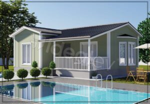 69 m2 Kampanyalı 2+1 Prefabrik Ev - Görsel 3