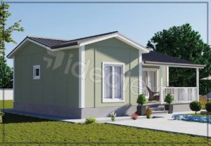 69 m2 Kampanyalı 2+1 Prefabrik Ev - Görsel 4