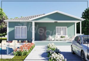 126 m2 Tek Katlı 3+1 Prefabrik Ev - Görsel 10