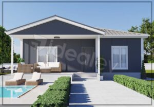 103 m2 Tek Katlı 2+1 Prefabrik Ev 31 103 m2 Tek Katlı 2+1 Prefabrik Ev - Görsel 14