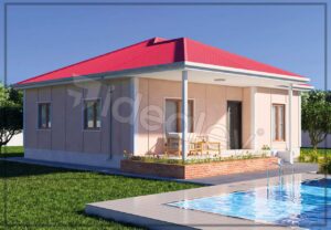 103 m2 Tek Katlı 2+1 Prefabrik Ev 25 103 m2 Tek Katlı 2+1 Prefabrik Ev - Görsel 8