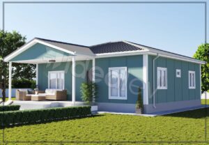103 m2 Tek Katlı 2+1 Prefabrik Ev 27 103 m2 Tek Katlı 2+1 Prefabrik Ev - Görsel 10