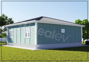 103 m2 Tek Katlı 2+1 Prefabrik Ev 29 103 m2 Tek Katlı 2+1 Prefabrik Ev - Görsel 12