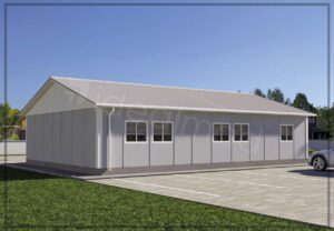 125 m2 Prefabrik Yatakhane - Görsel 4