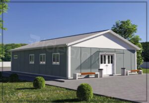 118 m2 Prefabrik Yemekhane