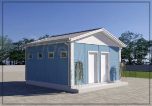 Prefabrik Tuvalet ve Duş 27m2