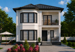 156 m2 Dubleks Çelik Ev