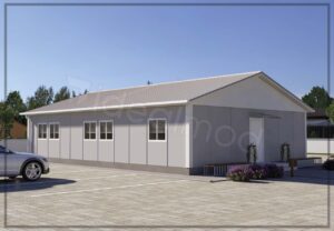 125 m2 Prefabrik Yatakhane