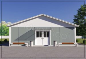 118 m2 Prefabrik Yemekhane - Görsel 3