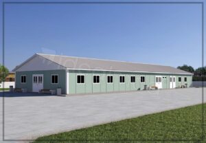 335 m2 Prefabrik Yemekhane 6 335 m2 Prefabrik Yemekhane - Görsel 3