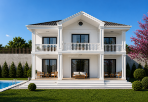 242 m2 Dubleks Çelik Ev