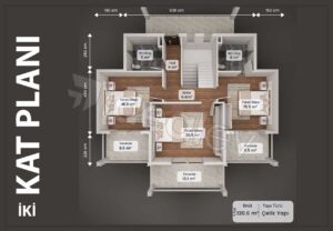 242 m2 Dubleks Çelik Ev - Görsel 5