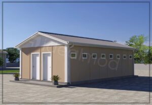 Prefabrik Tuvalet ve Duş 53m2 9 Prefabrik Tuvalet ve Duş 53m2 - Görsel 4