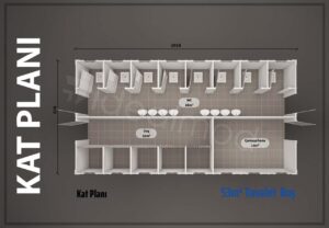 Alternative view of Prefabrik Tuvalet ve Duş 53m2