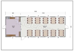 Alternative view of 79 m2 Prefabrik Yemekhane