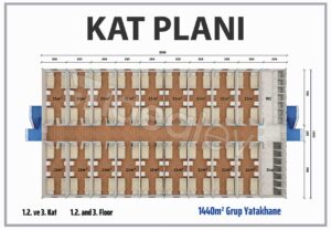 Alternative view of Konteyner Yatakhane 1140 m2
