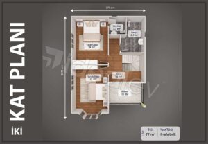 154 m2 Kampanyalı 3+1 Prefabrik Ev 10 154 m2 Kampanyalı 3+1 Prefabrik Ev - Görsel 3