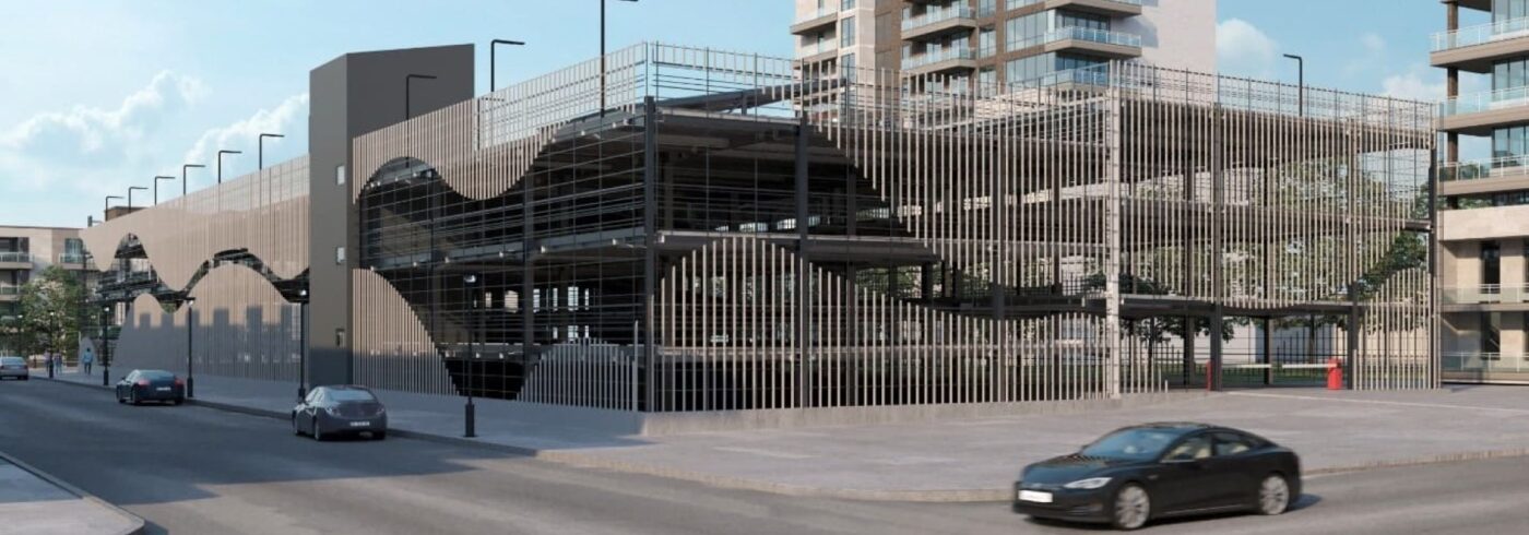 Çelik Konstrüksiyon Otopark 1 Çelik Konstrüksiyon Otopark 1
