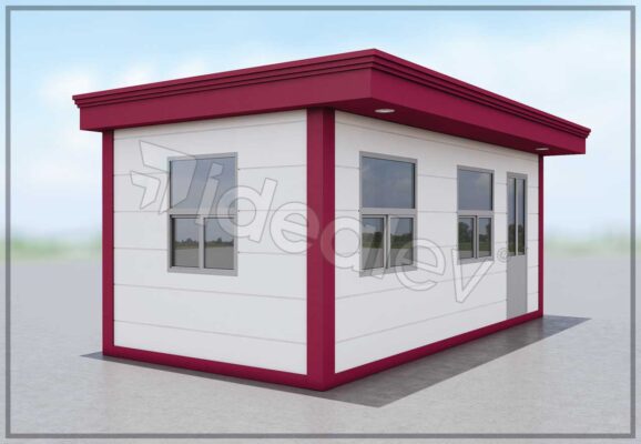 Prefabricated Security Cabin Models 27