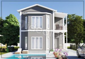 131 m2 Kampanyalı 4+1 Prefabrik Ev 14 131 m2 Kampanyalı 4+1 Prefabrik Ev - Görsel 4
