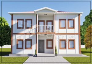 141 m2 Kampanyalı 3+1 Prefabrik Ev