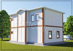 141 m2 Kampanyalı 3+1 Prefabrik Ev 13 141 m2 Kampanyalı 3+1 Prefabrik Ev - Görsel 6