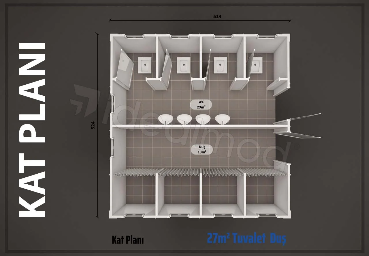 Prefabrik Tuvalet ve Duş Fiyatları 3