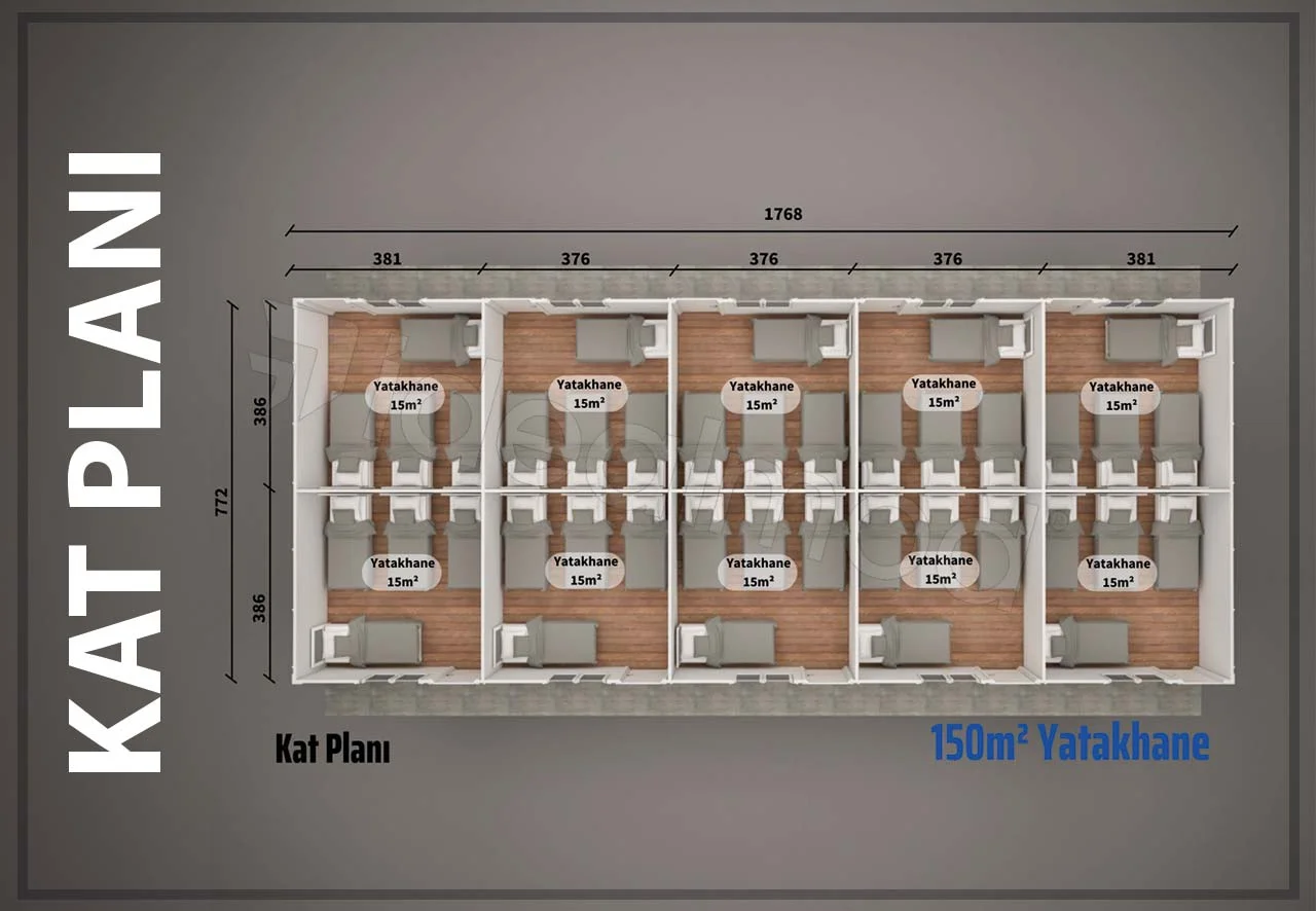 Prefabrik Yatakhane Fiyatları 7