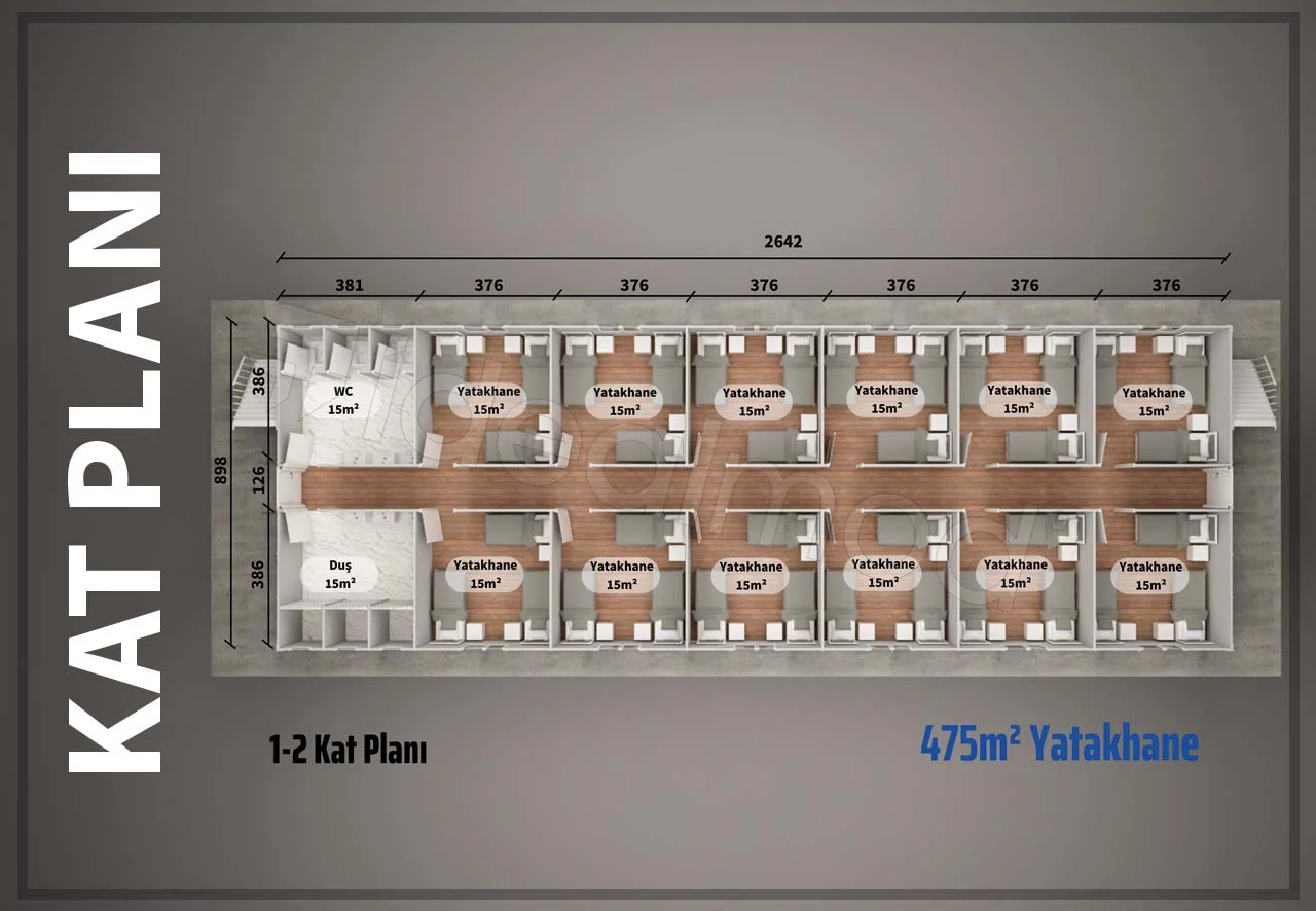 Prefabrik Yatakhane Fiyatları 8
