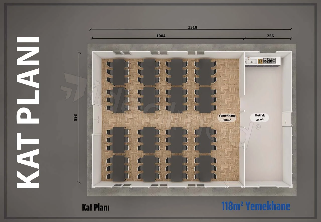 Prefabrik Yemekhane Fiyatları 6