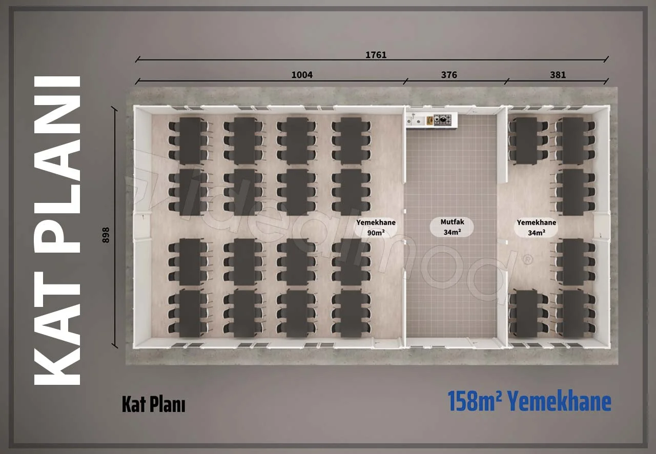 Prefabrik Yemekhane Fiyatları 7