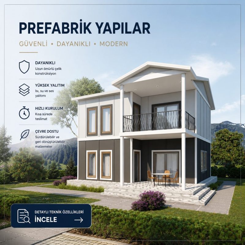 90 m2 Kampanyalı 3+1 Prefabrik Ev 22 90 m2 Kampanyalı 3+1 Prefabrik Ev 11